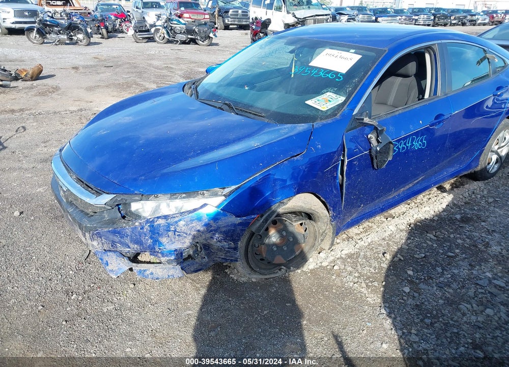 2017 HONDA CIVIC LX VIN: 19XFC2F5XHE080605