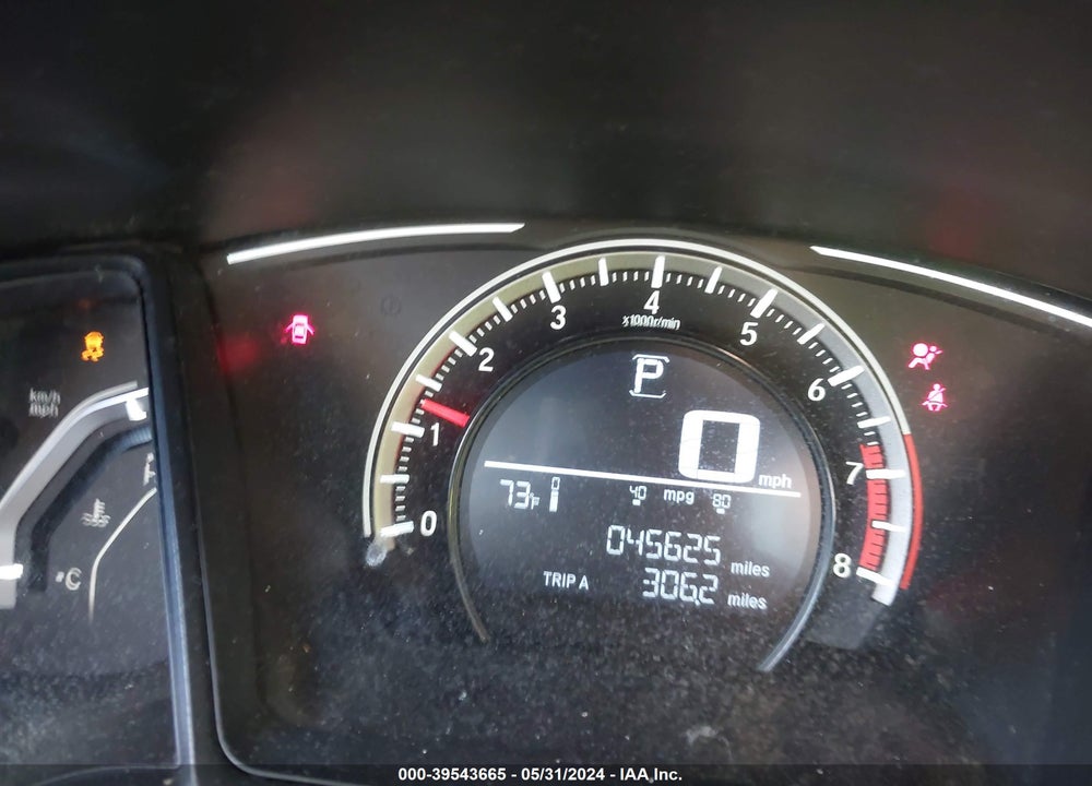 2017 HONDA CIVIC LX VIN: 19XFC2F5XHE080605