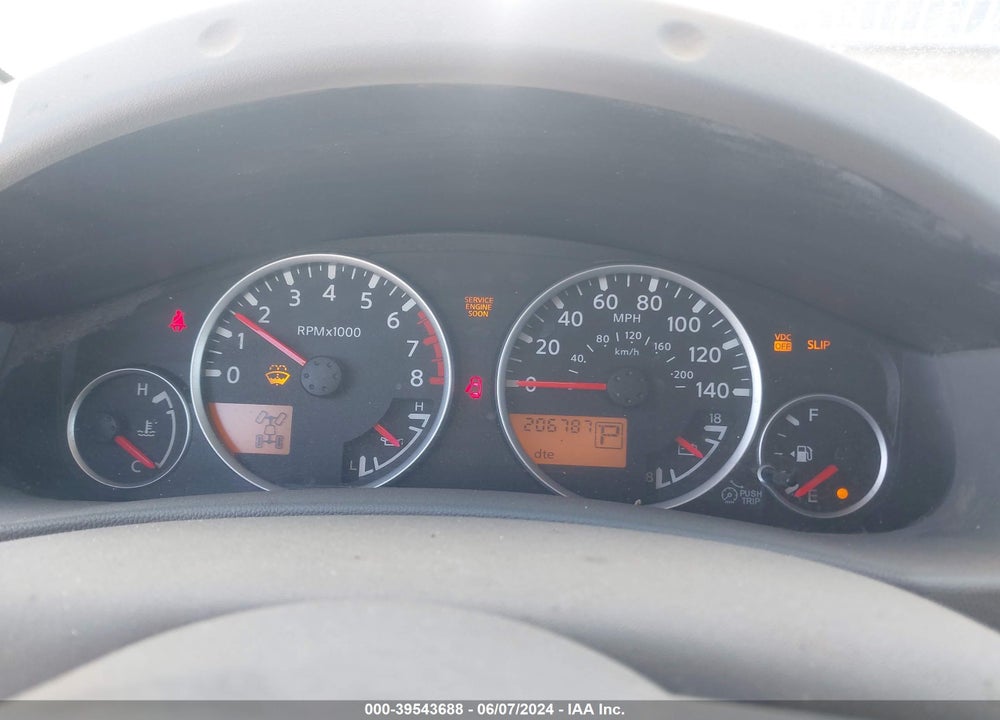 2008 NISSAN FRONTIER VIN: 1N6AD07W08C413420