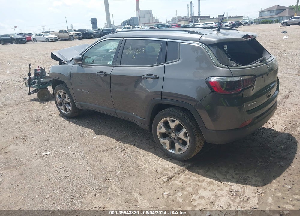 2021 JEEP COMPASS LIMITED 4X4 VIN: 3C4NJDCB1MT527822