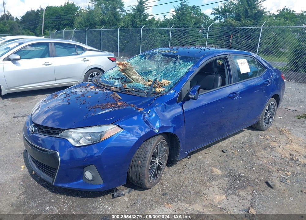2015 TOYOTA COROLLA S PLUS VIN: 2T1BURHE7FC479615