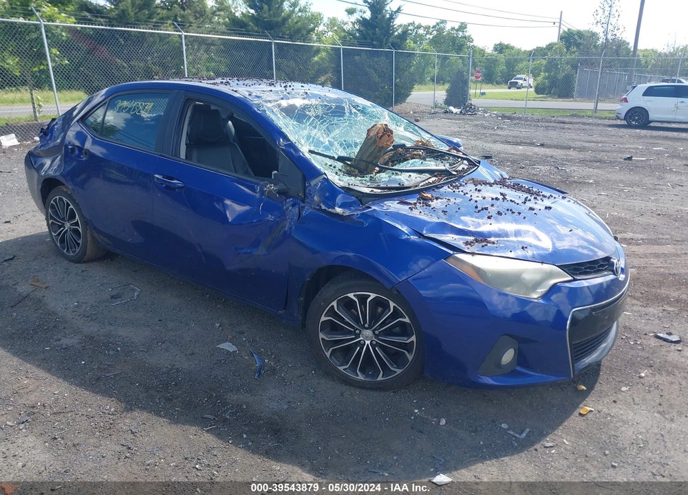 2015 TOYOTA COROLLA S PLUS VIN: 2T1BURHE7FC479615