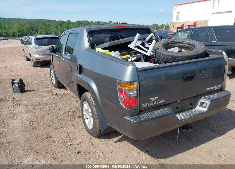 2008 HONDA RIDGELINE RT VIN: 2HJYK16268H533047