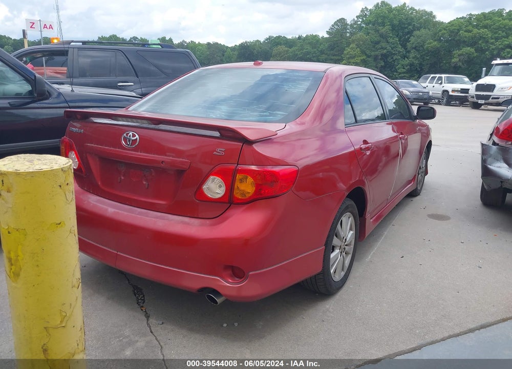 2010 TOYOTA COROLLA S VIN: 1NXBU4EE7AZ287206
