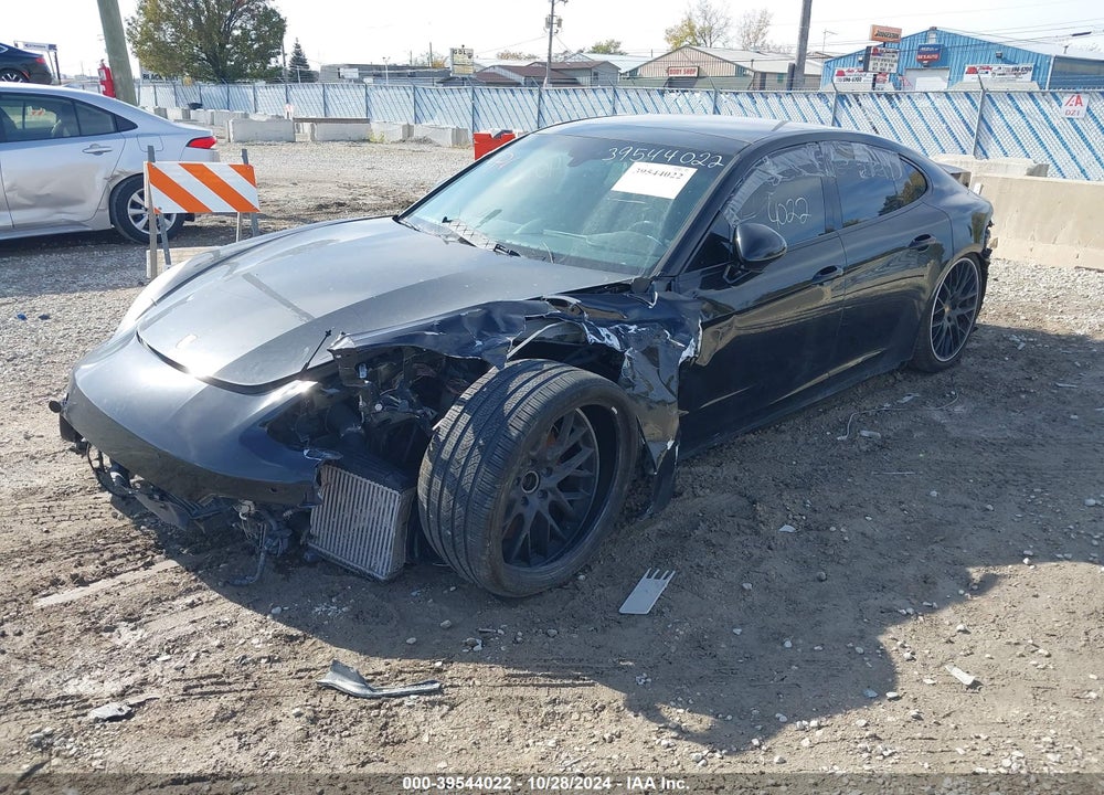 2018 PORSCHE PANAMERA TURBO VIN: WP0AF2A73JL140599