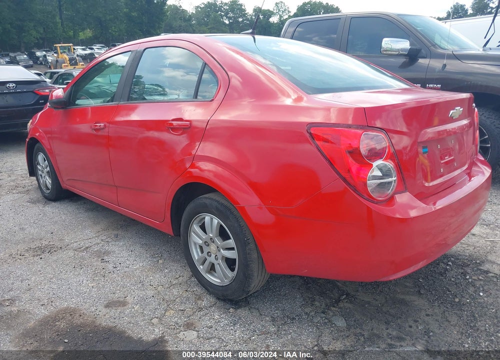 2012 CHEVROLET SONIC 2LS VIN: 1G1JA5SH0C4224909