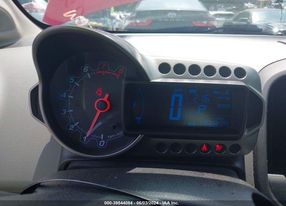 2012 CHEVROLET SONIC 2LS VIN: 1G1JA5SH0C4224909