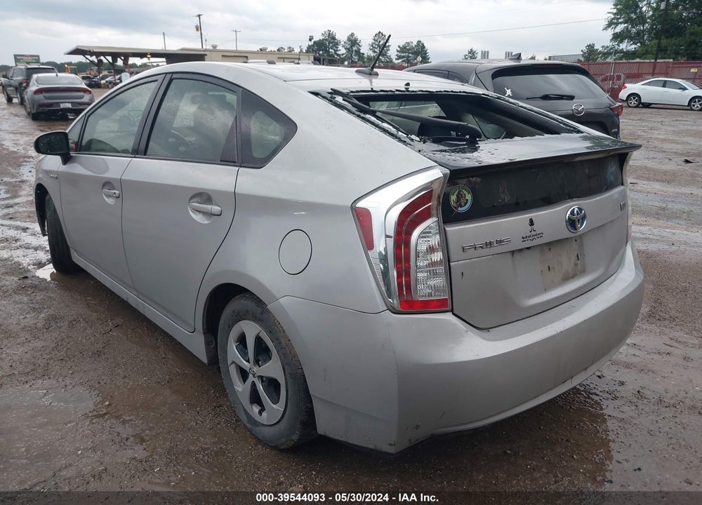 2013 TOYOTA PRIUS VIN: JTDKN3DUXD5571755