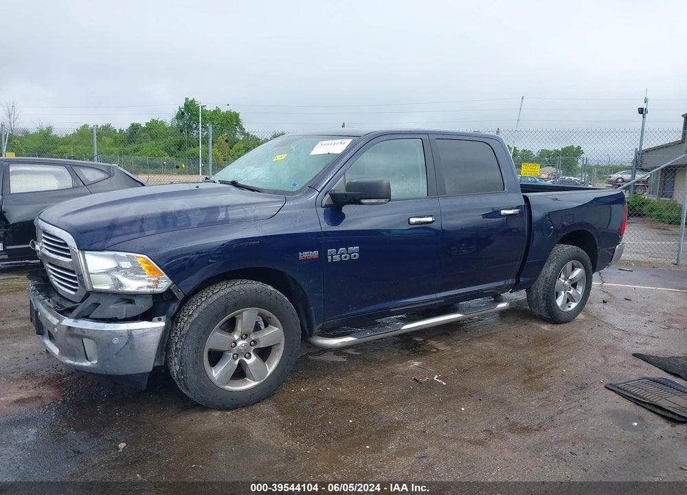 2014 RAM 1500 BIG HORN VIN: 1C6RR7LT2ES399637