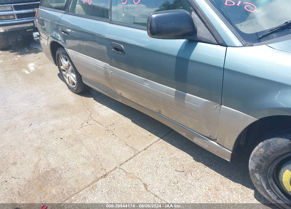 2002 SUBARU OUTBACK VIN: 4S3BH665827649787