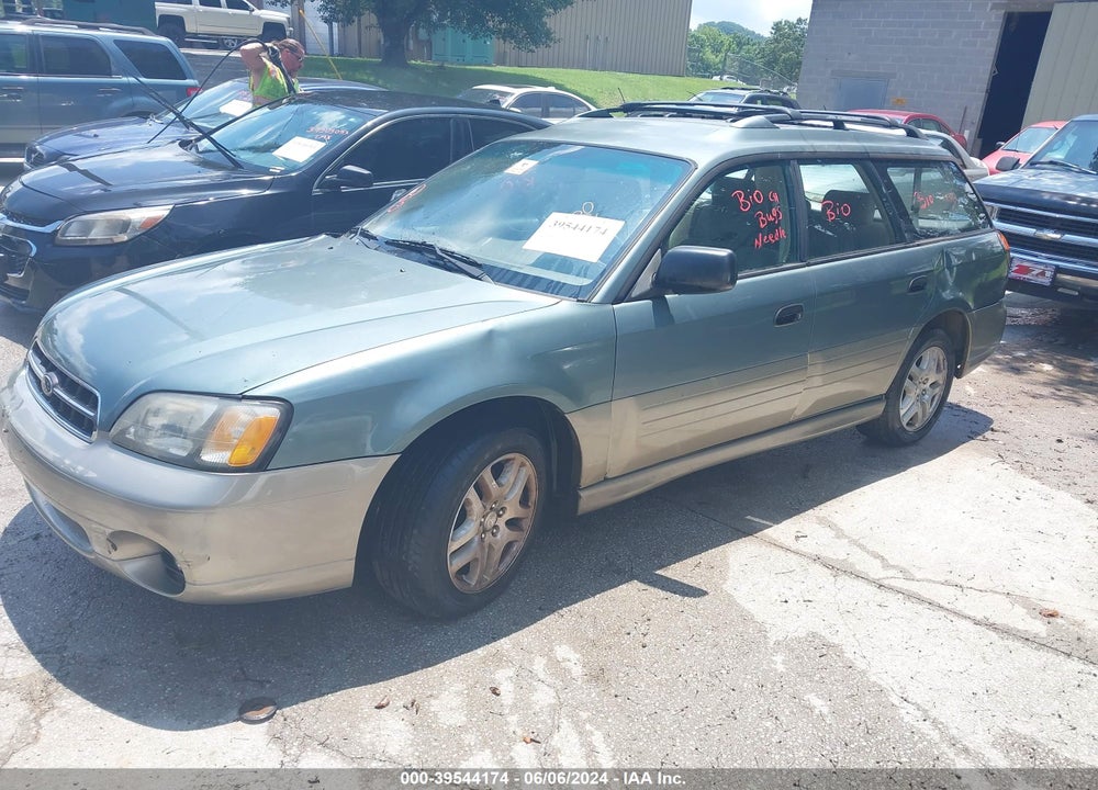 2002 SUBARU OUTBACK VIN: 4S3BH665827649787