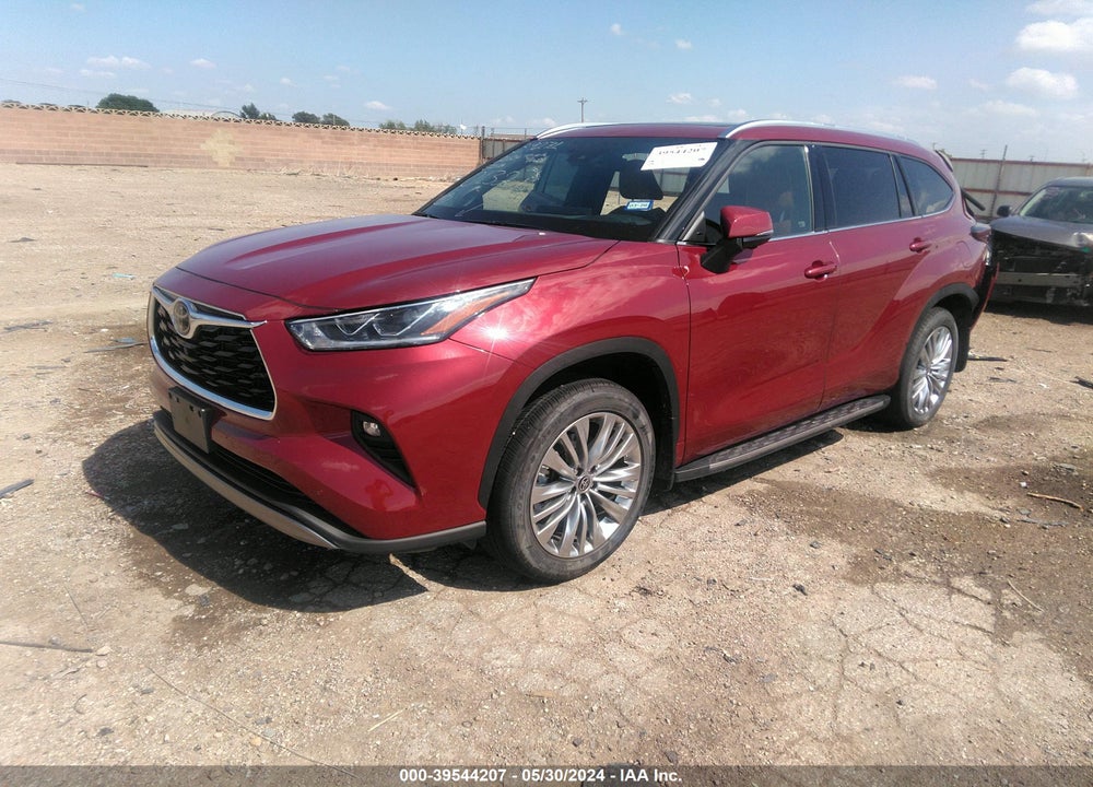 2024 TOYOTA HIGHLANDER PLATINUM VIN: 5TDKDRBH5RS550132