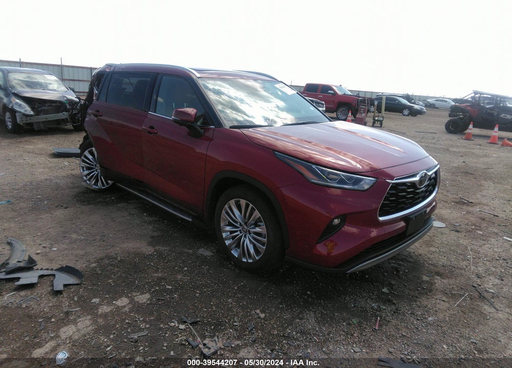 2024 TOYOTA HIGHLANDER PLATINUM VIN: 5TDKDRBH5RS550132