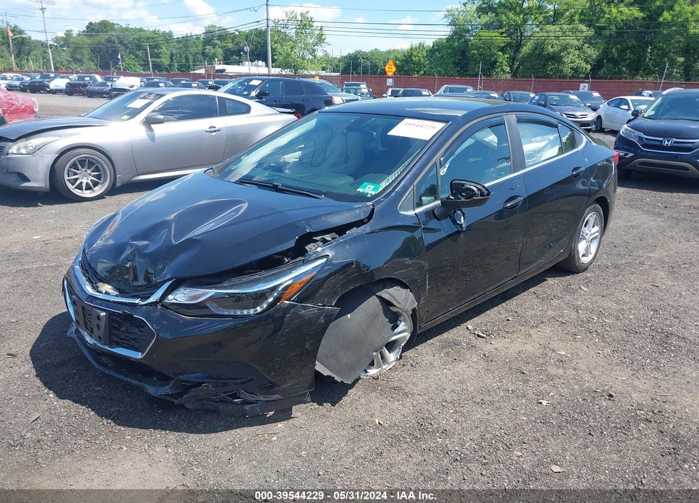 2017 CHEVROLET CRUZE LT AUTO VIN: 1G1BE5SM9H7185622