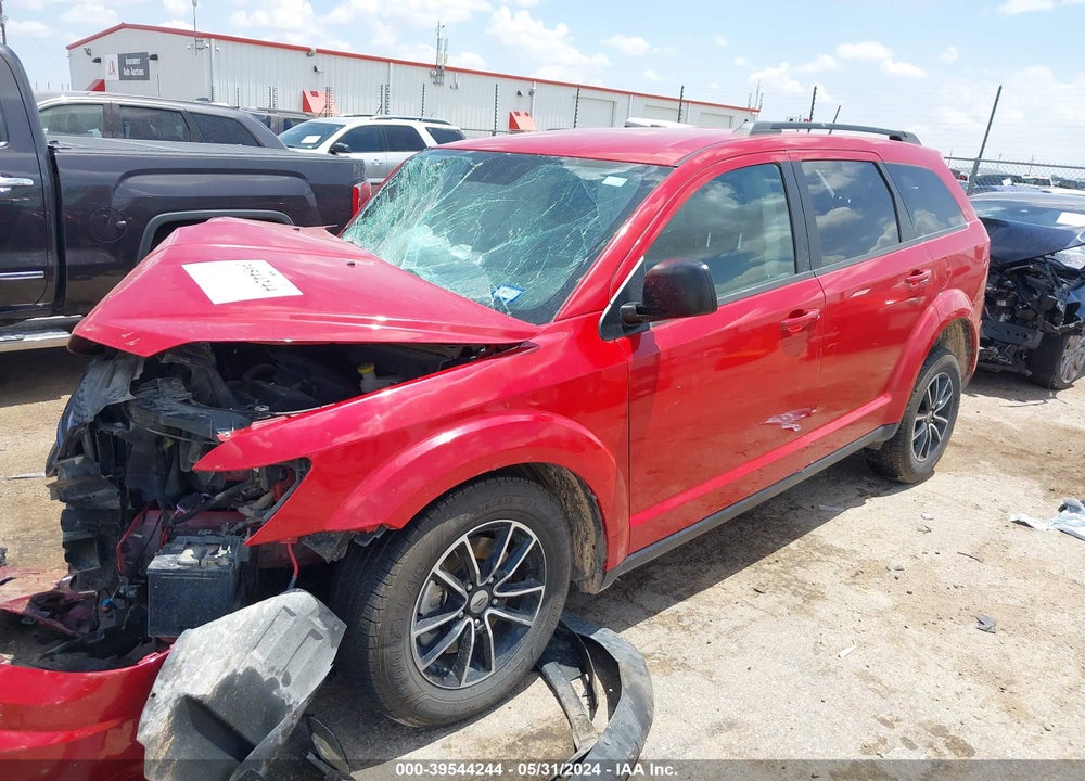2018 DODGE JOURNEY SE VIN: 3C4PDCAB5JT347848