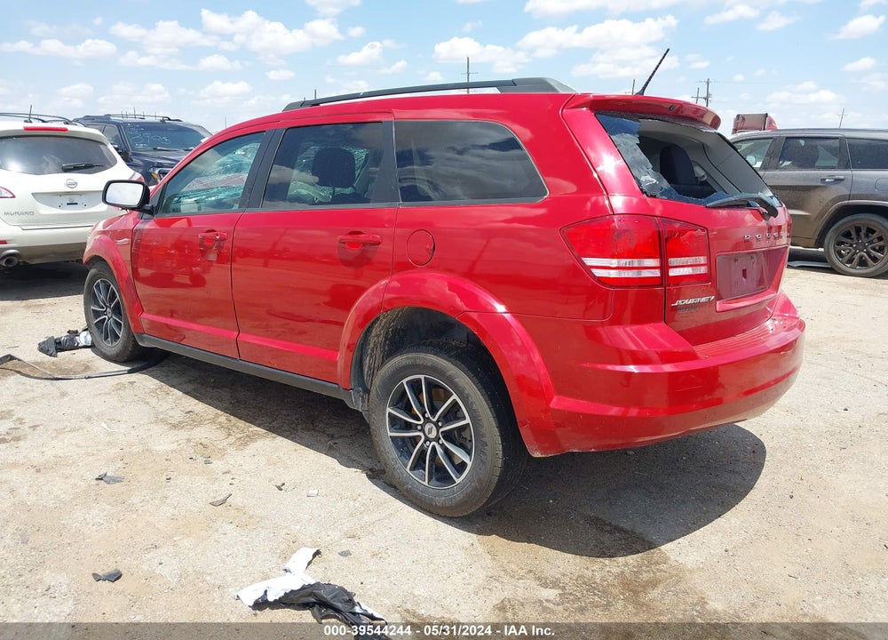 2018 DODGE JOURNEY SE VIN: 3C4PDCAB5JT347848