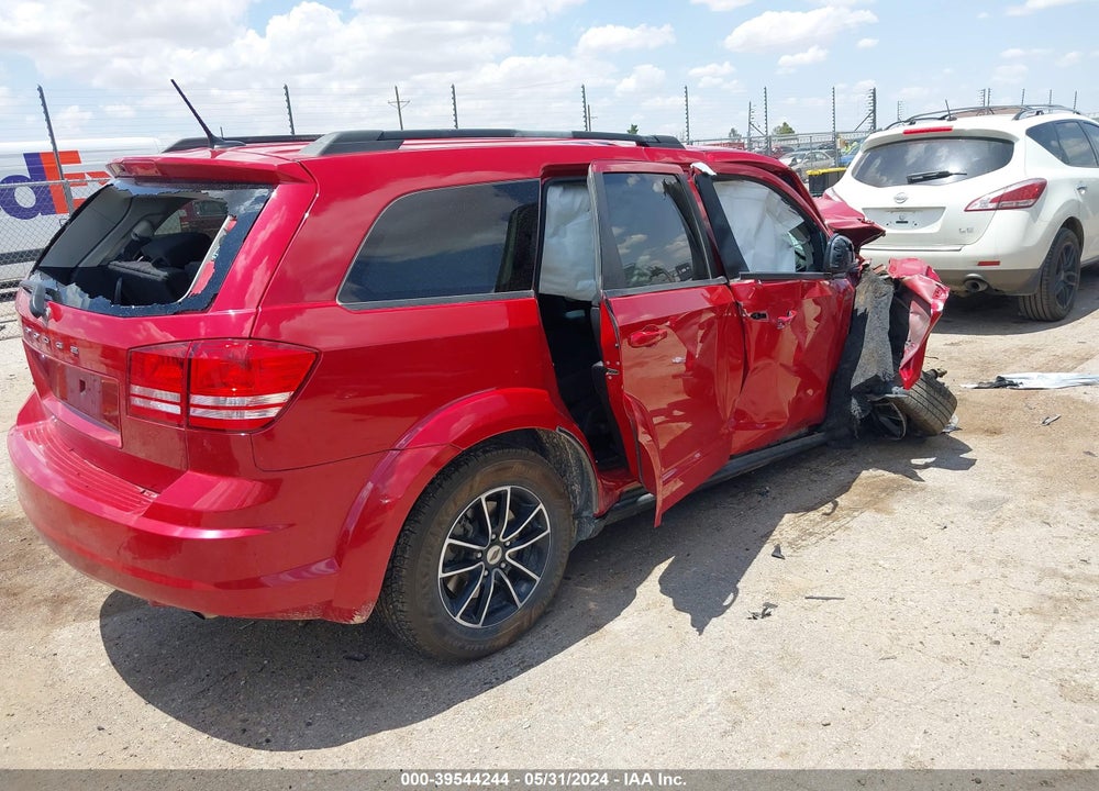 2018 DODGE JOURNEY SE VIN: 3C4PDCAB5JT347848