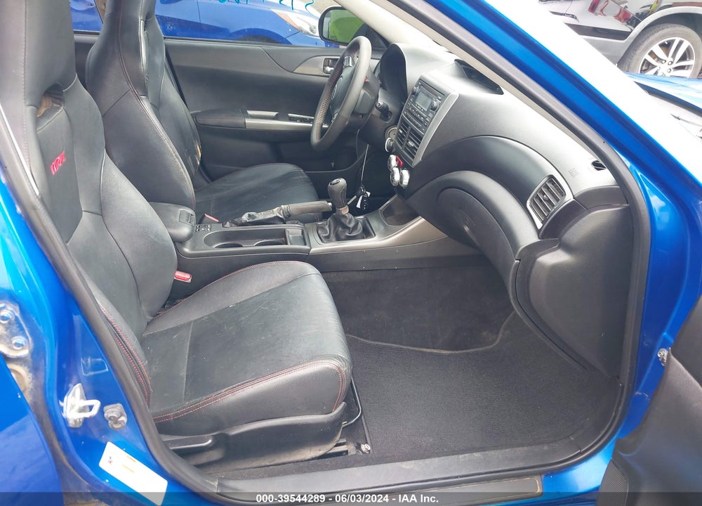 2011 SUBARU IMPREZA WRX PREMIUM VIN: JF1GR7E67BG827987