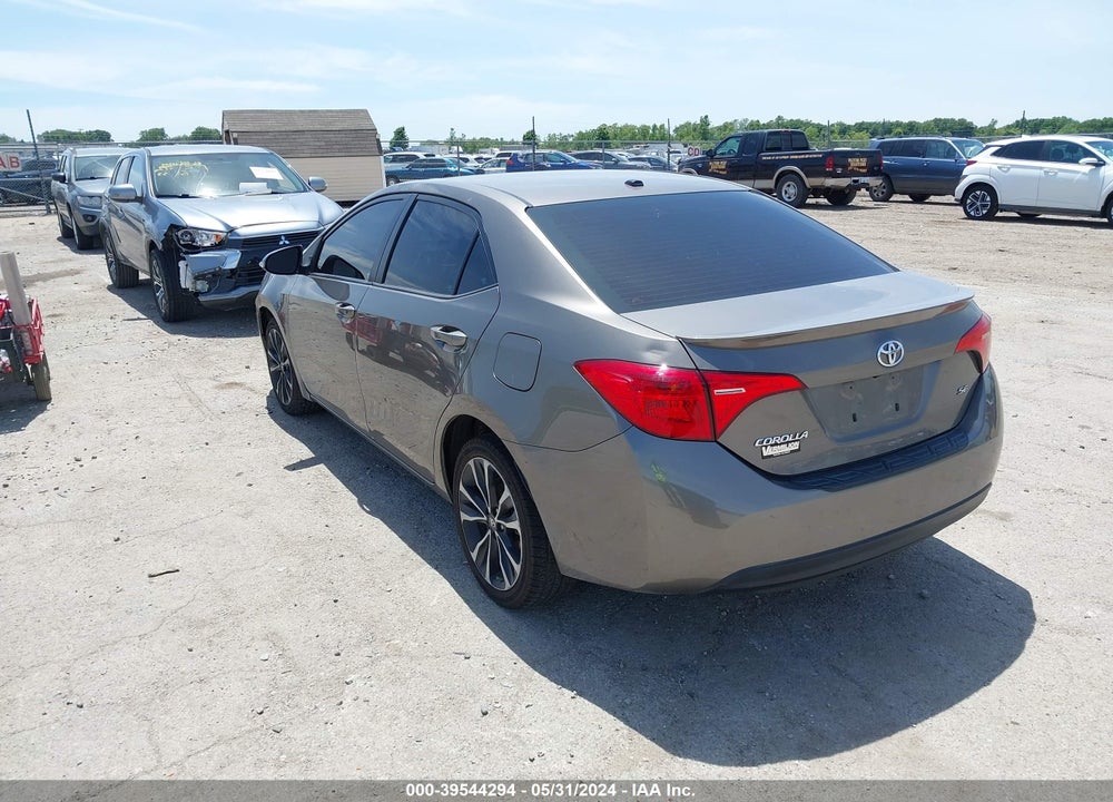 2017 TOYOTA COROLLA SE VIN: 2T1BURHE5HC833974