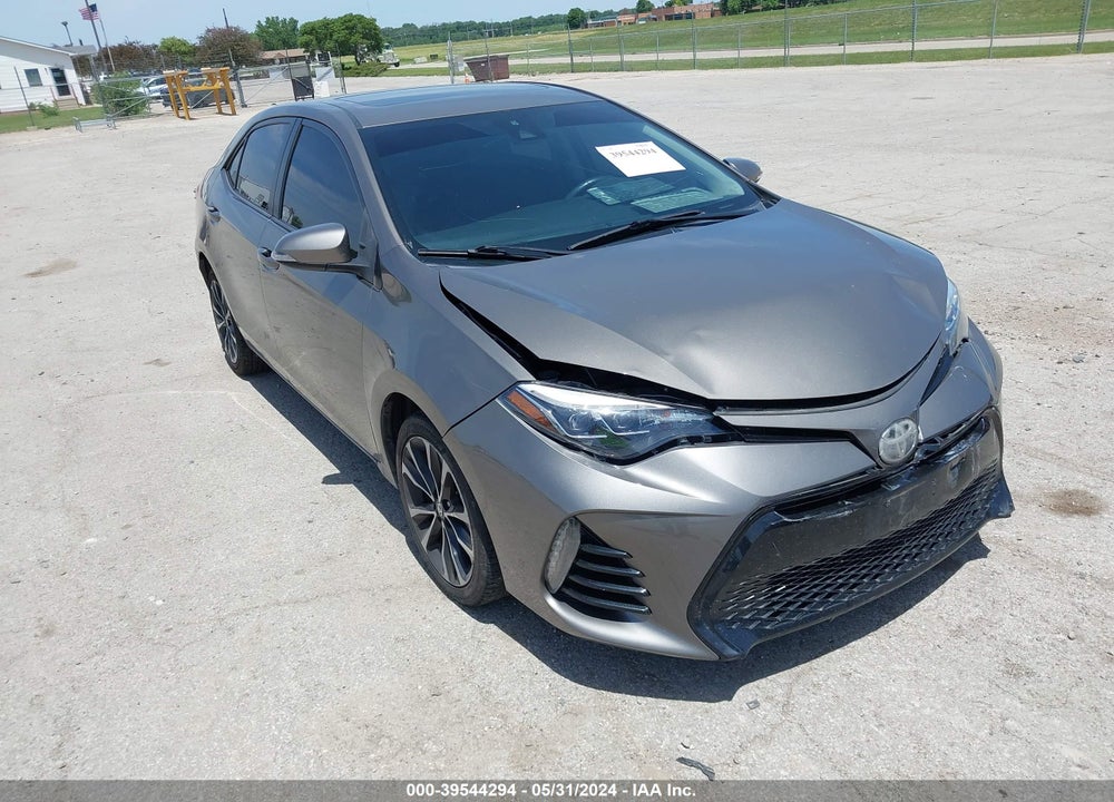 2017 TOYOTA COROLLA SE VIN: 2T1BURHE5HC833974