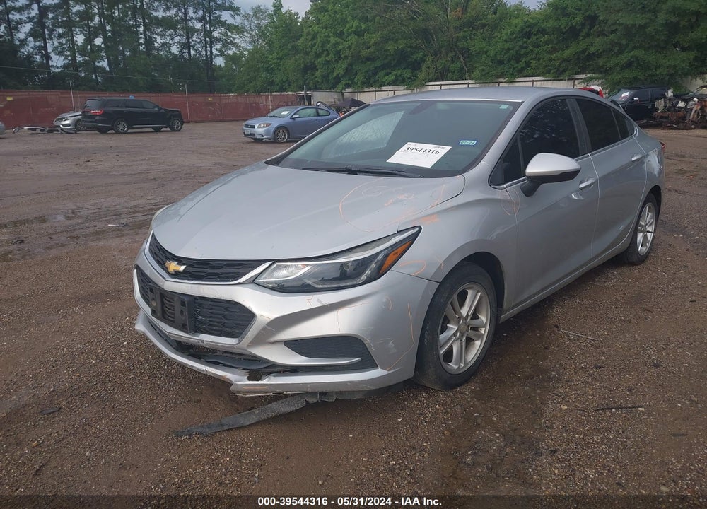 2016 CHEVROLET CRUZE LT AUTO VIN: 1G1BE5SM2G7289853