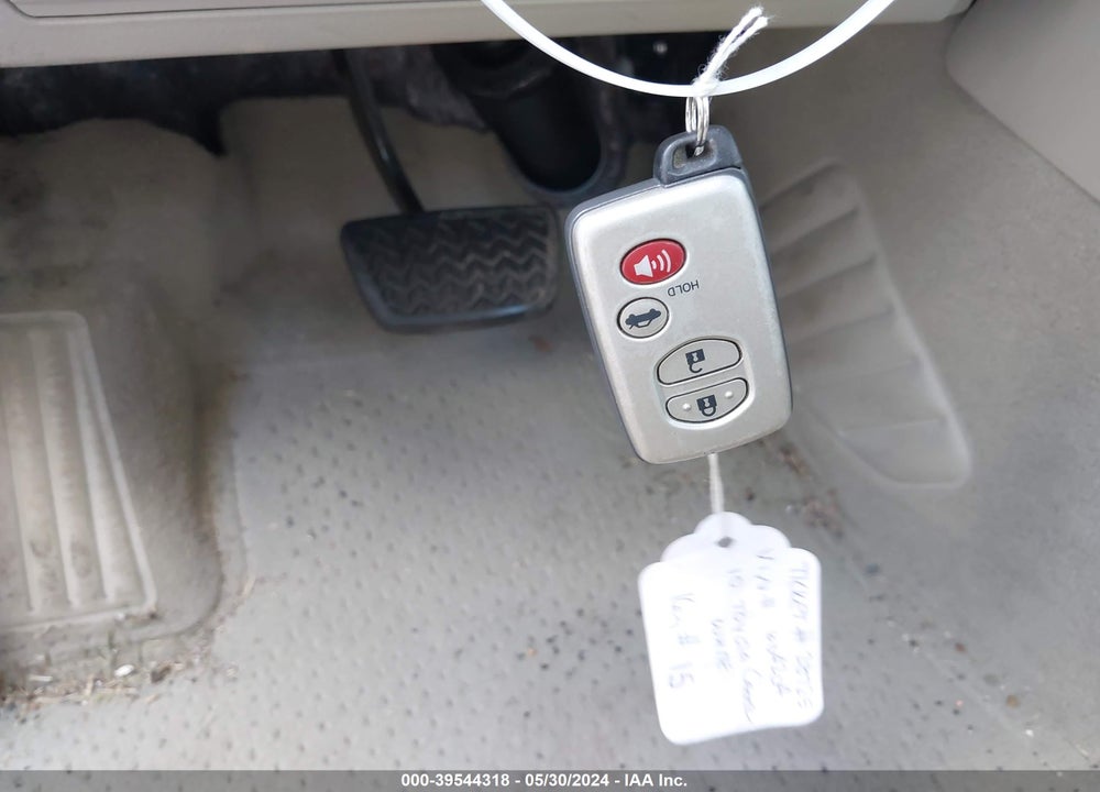2010 TOYOTA CAMRY XLE V6 VIN: 4T1BK3EK4AU604204