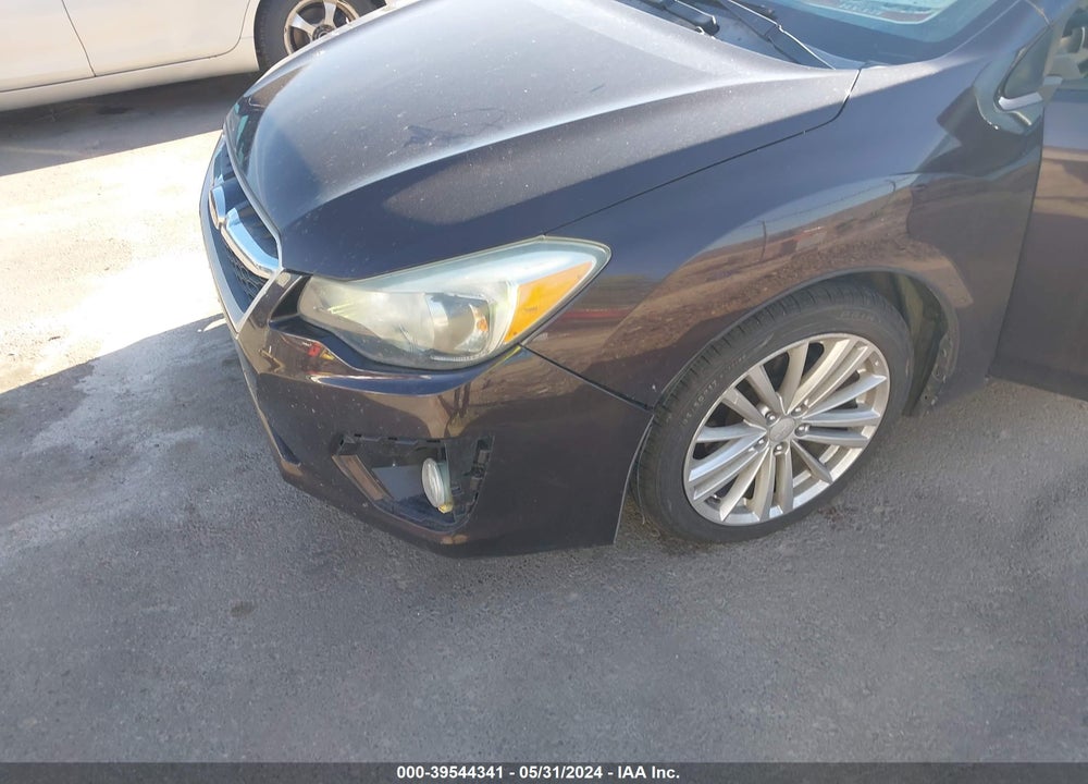 2012 SUBARU IMPREZA VIN: JF1GPAH69CH244234
