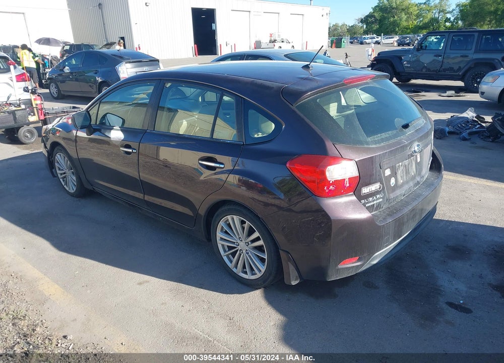 2012 SUBARU IMPREZA VIN: JF1GPAH69CH244234