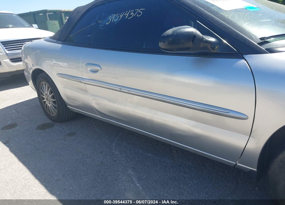 2006 CHRYSLER SEBRING TOURING VIN: 1C3EL55R26N222234