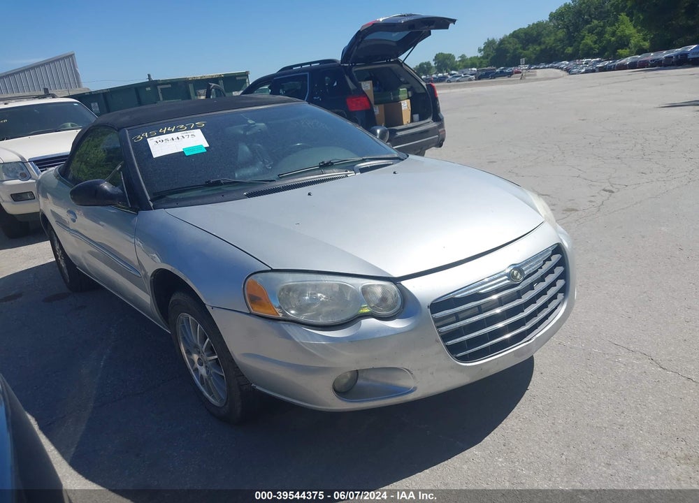 2006 CHRYSLER SEBRING TOURING VIN: 1C3EL55R26N222234