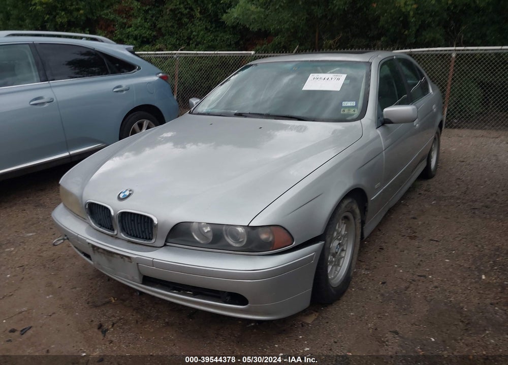 2002 BMW 525IA VIN: WBADT43432GY96526