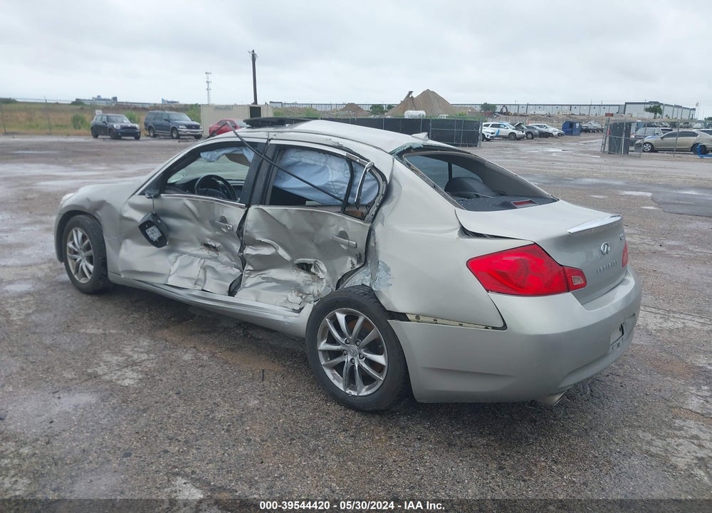 2008 INFINITI G35 JOURNEY VIN: JNKBV61EX8M210664