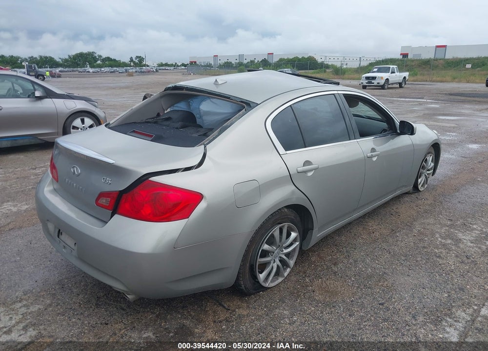 2008 INFINITI G35 JOURNEY VIN: JNKBV61EX8M210664