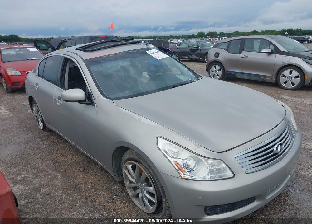 2008 INFINITI G35 JOURNEY VIN: JNKBV61EX8M210664