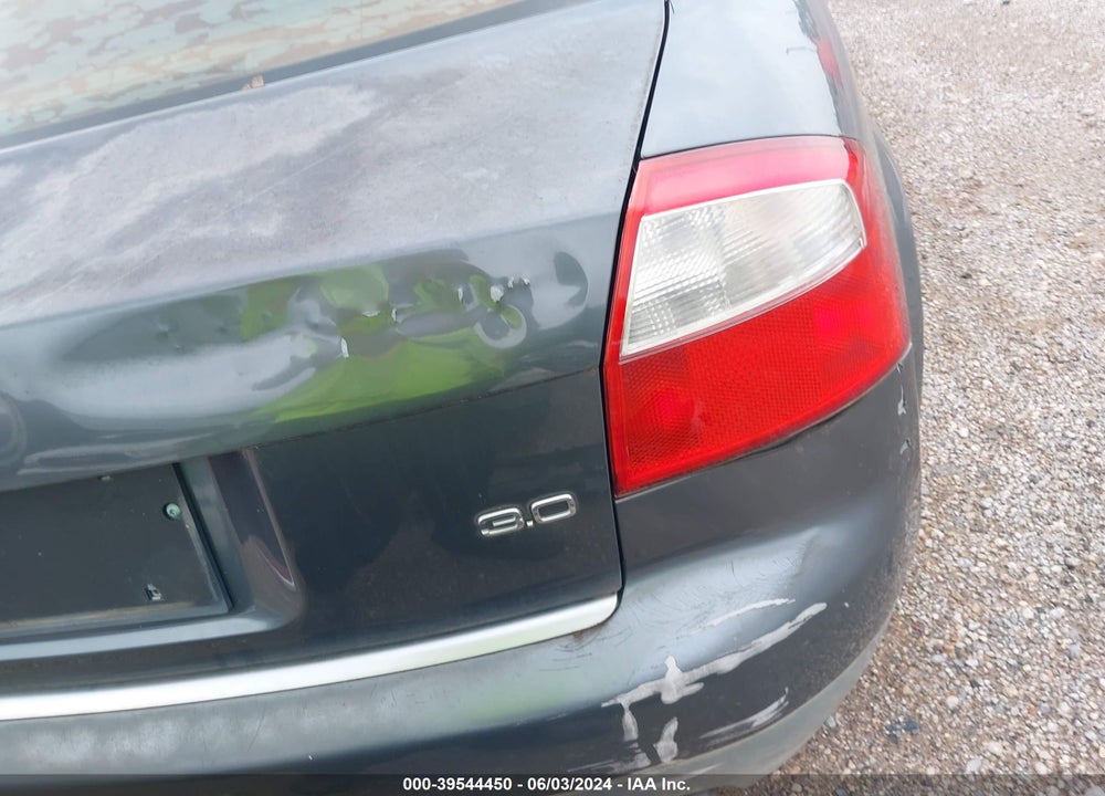 2004 AUDI A4 3.0 VIN: WAUJT68E94A002194