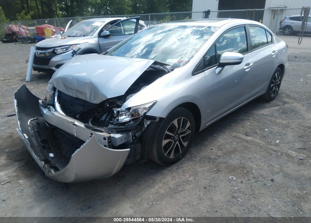 2014 HONDA CIVIC VIN: 2HGFB2F87EH553794