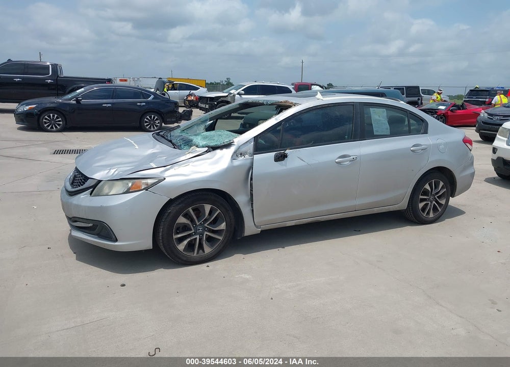 2015 HONDA CIVIC EX VIN: 19XFB2F84FE011564