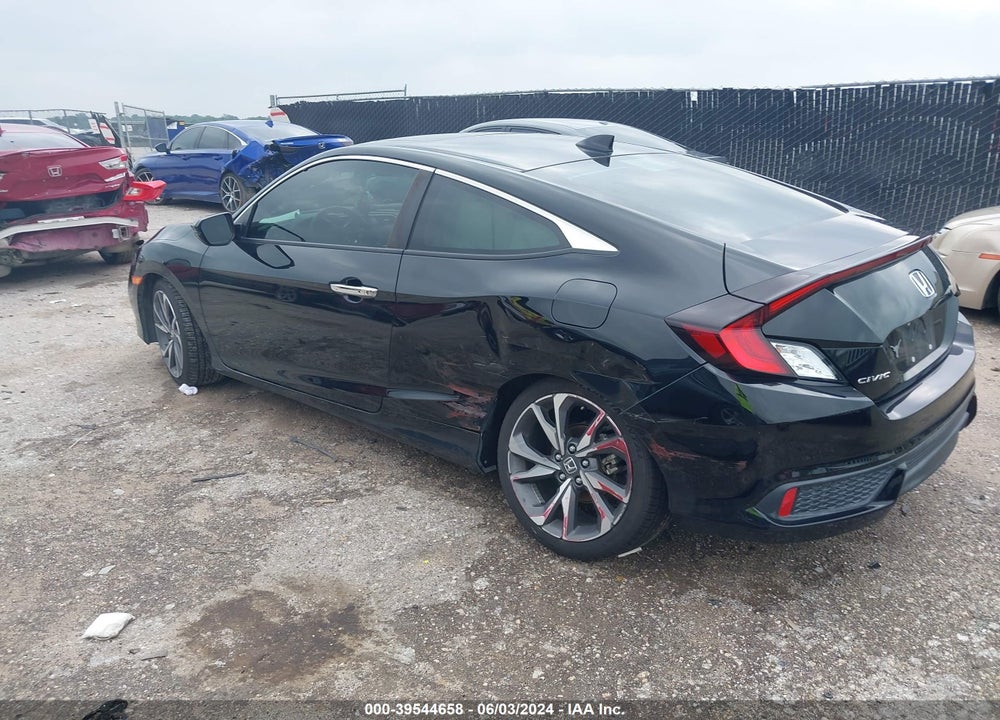 2019 HONDA CIVIC TOURING VIN: 2HGFC3B99KH351035