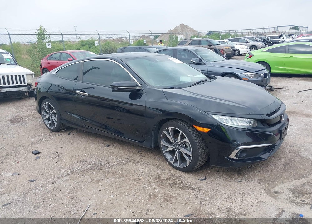 2019 HONDA CIVIC TOURING VIN: 2HGFC3B99KH351035
