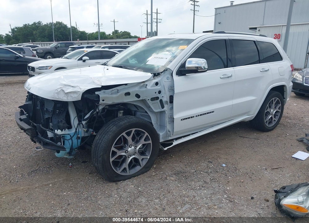 2019 JEEP GRAND CHEROKEE OVERLAND 4X2 VIN: 1C4RJECG7KC731715