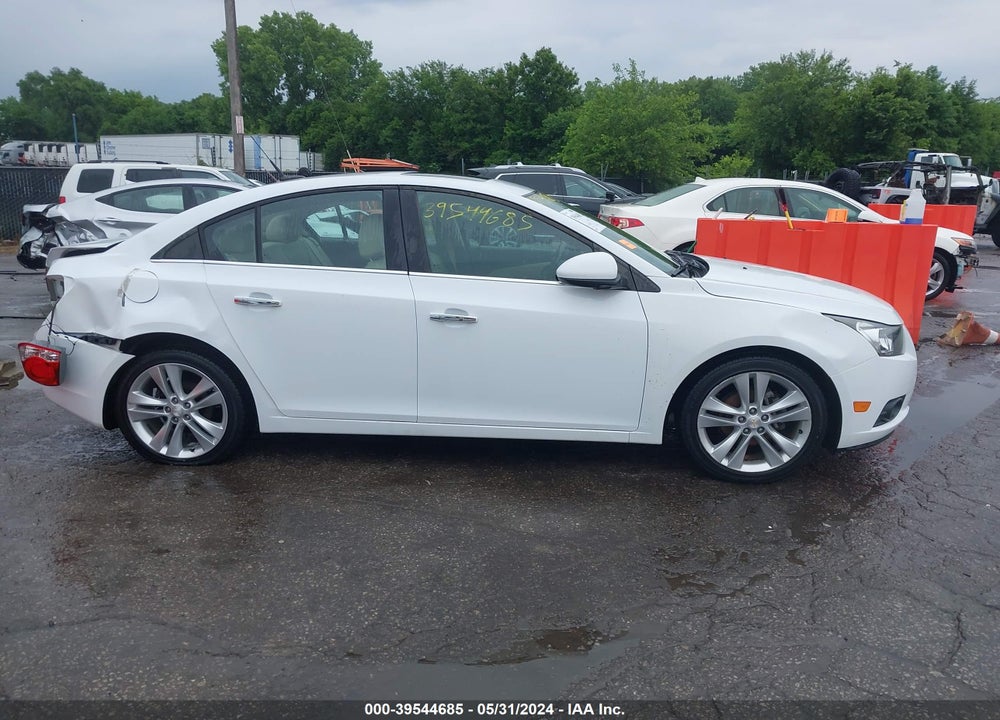 2013 CHEVROLET CRUZE LTZ VIN: 1G1PG5SB6D7310875