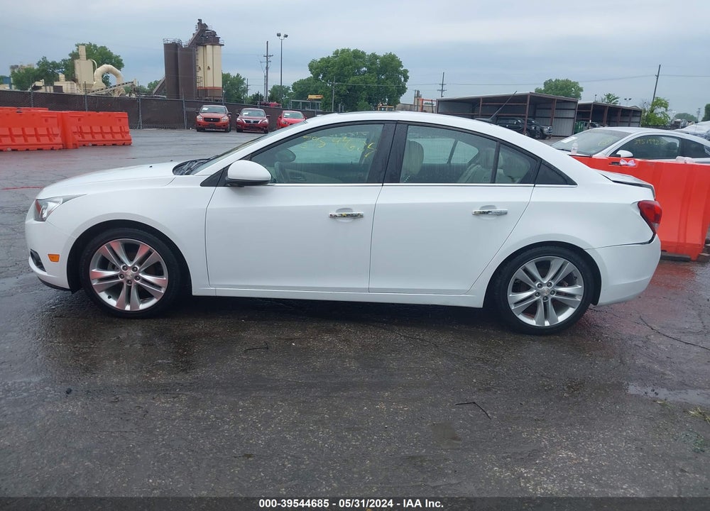2013 CHEVROLET CRUZE LTZ VIN: 1G1PG5SB6D7310875