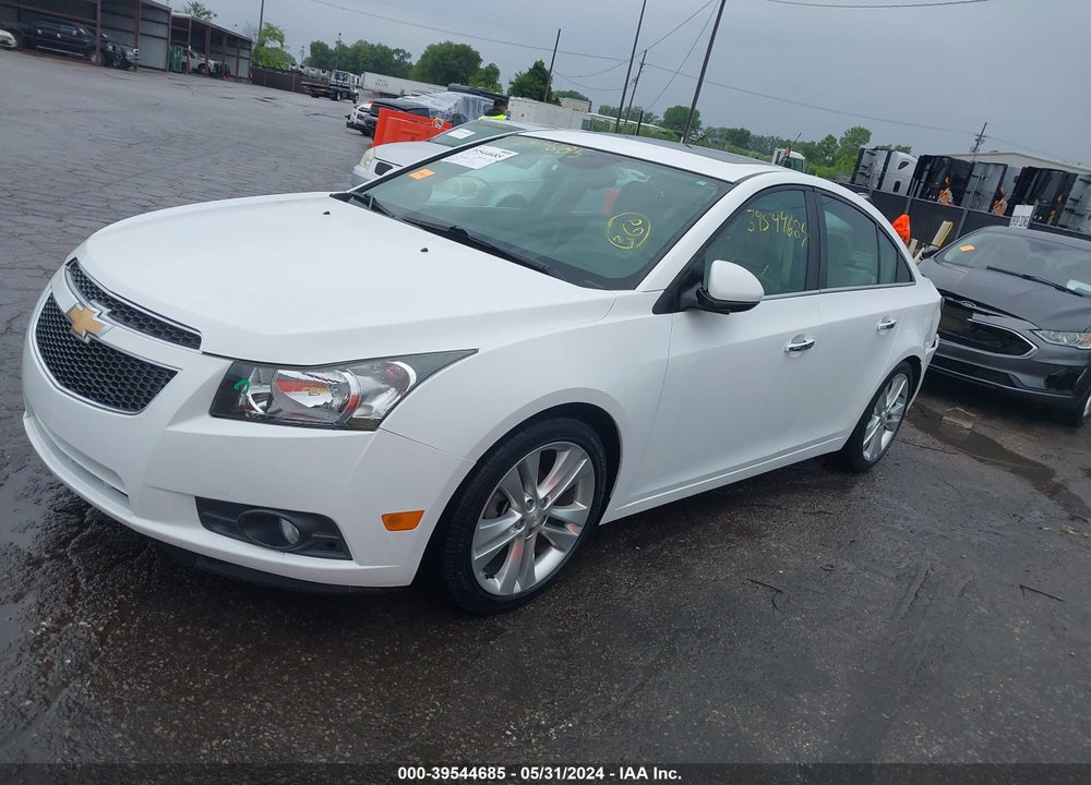 2013 CHEVROLET CRUZE LTZ VIN: 1G1PG5SB6D7310875