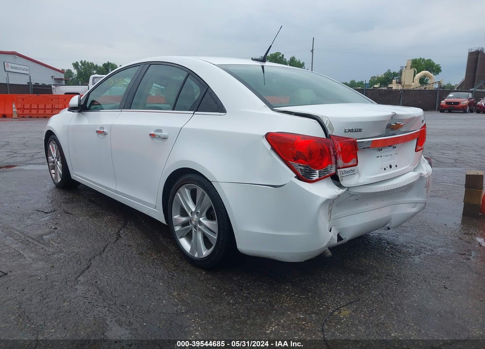 2013 CHEVROLET CRUZE LTZ VIN: 1G1PG5SB6D7310875