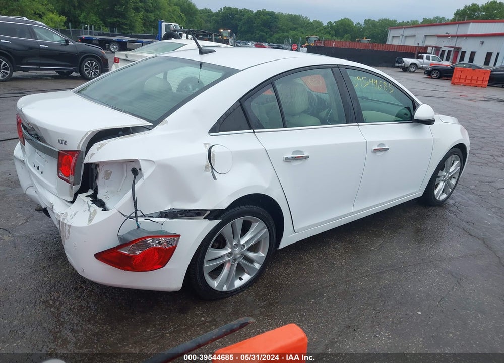 2013 CHEVROLET CRUZE LTZ VIN: 1G1PG5SB6D7310875