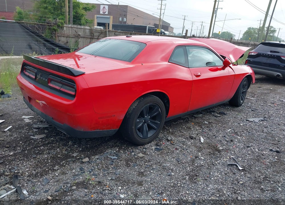2017 DODGE CHALLENGER SXT VIN: 2C3CDZAG3HH598128