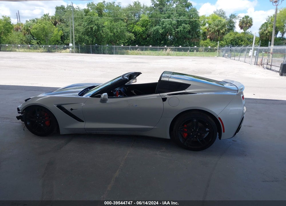 2016 CHEVROLET CORVETTE STINGRAY VIN: 1G1YB2D7XG5115940
