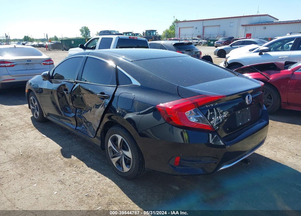 2019 HONDA CIVIC LX VIN: 19XFC2F64KE000036