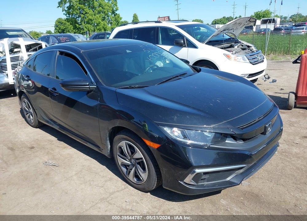 2019 HONDA CIVIC LX VIN: 19XFC2F64KE000036
