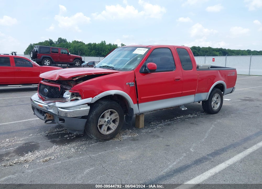 2002 FORD F-150 LARIAT/XL/XLT VIN: 1FTRX18W12NB19277